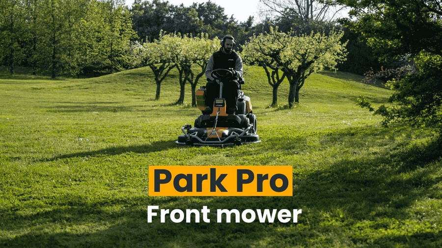 benzin-frontmäher - park pro 900 wx
